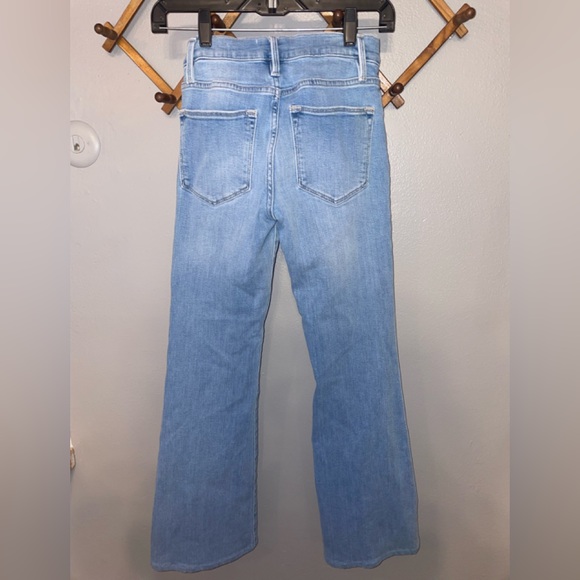 Frame Le high Flare Bell Bottom bootcut Jean in Tropic Wash - Picture 5 of 8